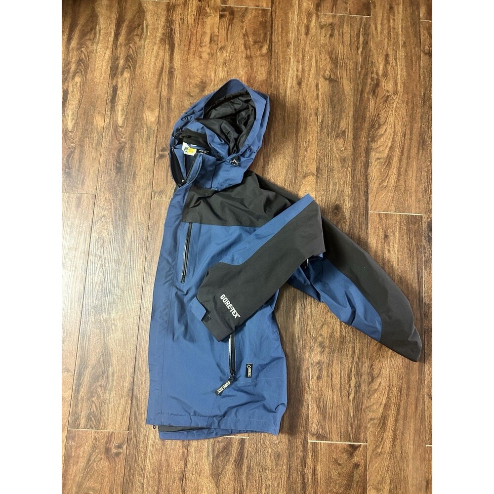 BASS PRO SHOPS Guidewear Jacket Mens XL Hooded GORE-TEX Waterproof Fishing Blue